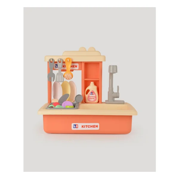 Let's Be Child Pilli İnteraktif Pembe Lavabo Seti Lc-30916 - Görsel 9