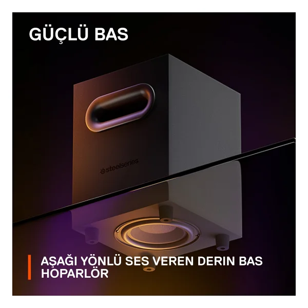 Steelseries Arena 9 RGB 5+1 Kablosuz Hoparlör - Görsel 2