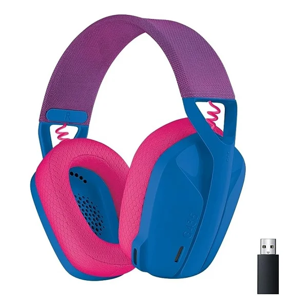 Logitech G435 Lightspeed Mavi Kablosuz Kulak Üstü Oyuncu Kulaklığı - Görsel 6