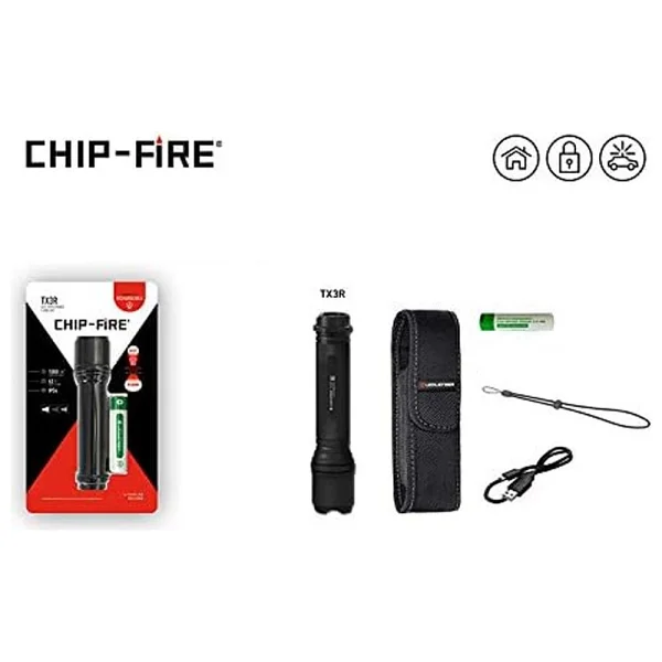 Ledlenser Chip Fire TX3R 1000 Lümen LED Şarjlı El Feneri - Görsel 2