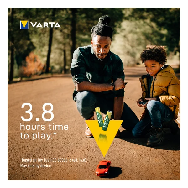 Varta 800mah Aaa Şarj Edilebilir 4'lü Pil - 4 Adet - Görsel 3