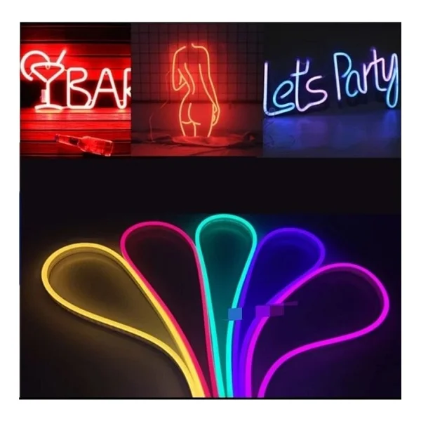 Cata 5mt Neon Hortum Esnek LED Işık Dış Mekan Günışığı - Görsel 4