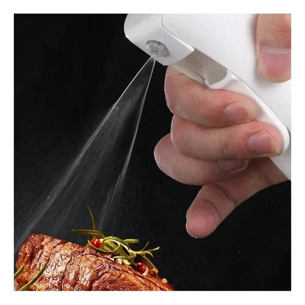 Emdeco Beyaz Sprey Cam Yağlık Yağdanlık Airfryer Fritöz Yağ Püskürtücü Fısfıs 225 Ml - Görsel 3
