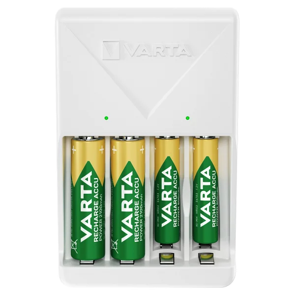 Varta Plug Şarj Cihazı +4 Adet 2100mah Aa Şarj Edilebilir Pil - Görsel 3
