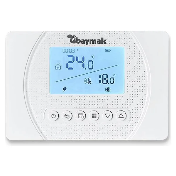 Baymak Logi Pro S Kablosuz Oda Termostatı - Görsel 2