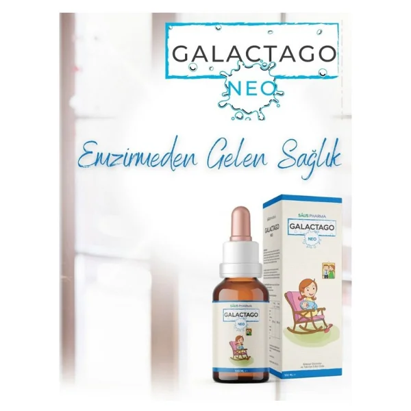 Galactago Neo Anne Sütü Arttırıcı Bitkisel Damla 100 Ml - Görsel 2