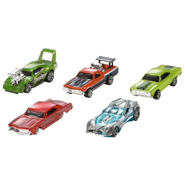 Hot Wheels 10'lu Araba Seti 54886 - Görsel 2