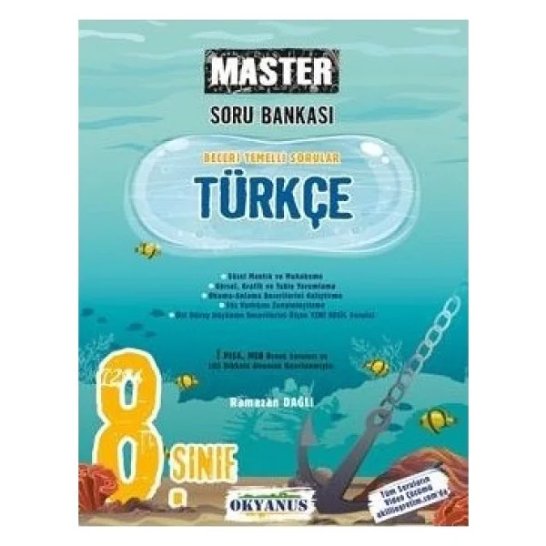 Okyanus Yayıncılık 8. Sınıf Master Türkçe Soru Bankası - Görsel 2