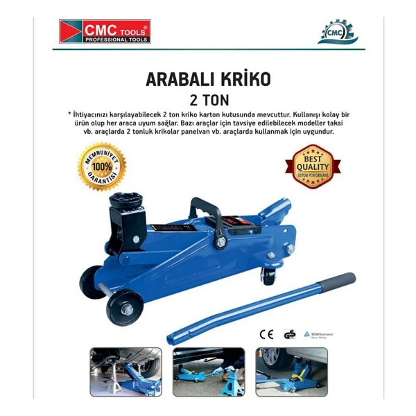Cmc Tools 8571 2 Ton Hidrolik Kriko - Görsel 4