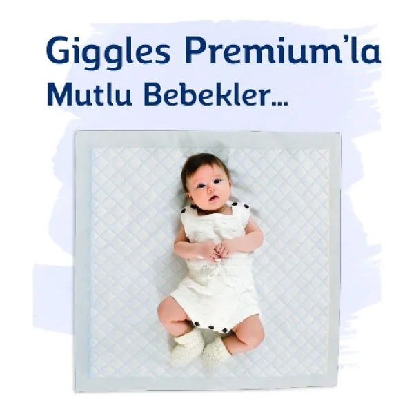 Giggles 60x90 Cm 30'lu 4 Adet Yatak Koruyucu Örtü - Görsel 4