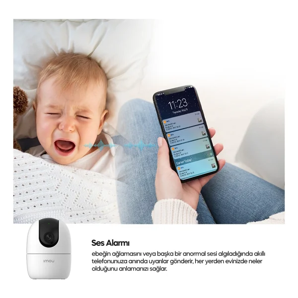 Imou Ranger 2 IPC-A22EP 2 MP 3.6mm İç Ortam IR Güvenlik Kamerası - Görsel 5
