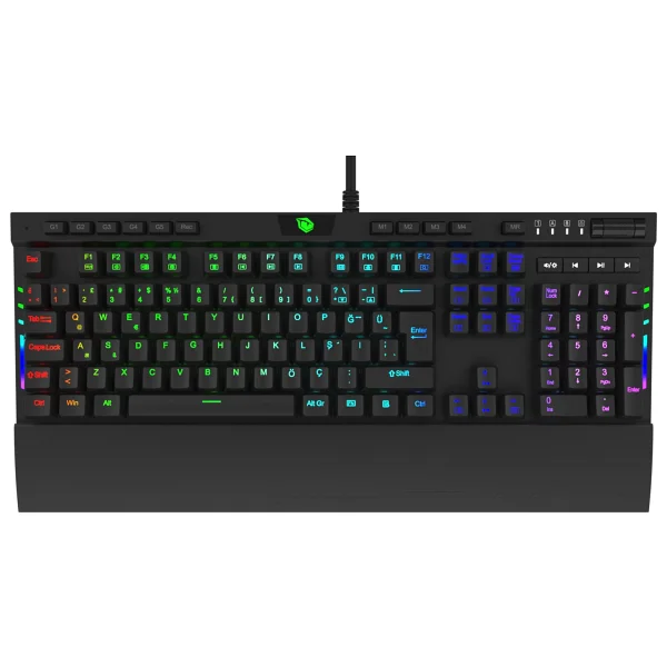 Monster Pusat K3 Pro RGB Red Switch Kablolu Mekanik Oyuncu Klavyesi - Görsel 7
