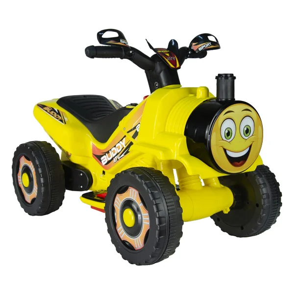 Uj Toys Buddy Sarı 6 V Akülü Atv - Görsel 5