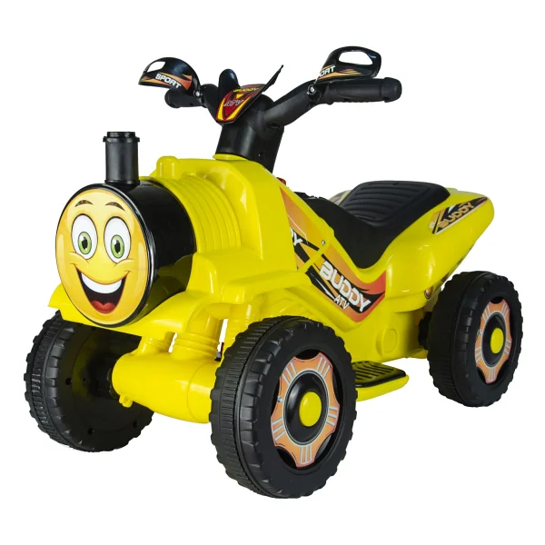 Uj Toys Buddy Sarı 6 V Akülü Atv - Görsel 2