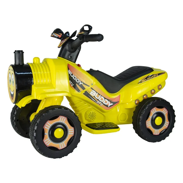 Uj Toys Buddy Sarı 6 V Akülü Atv - Görsel 3