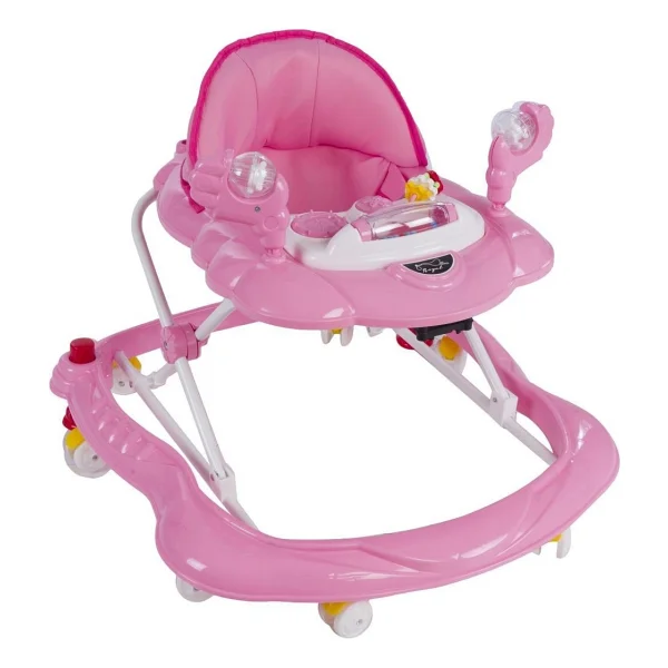 Tommybaby Lüx Müzikli Oyuncaklı 3 Kademeli Yürüteç - Pembe - Görsel 3