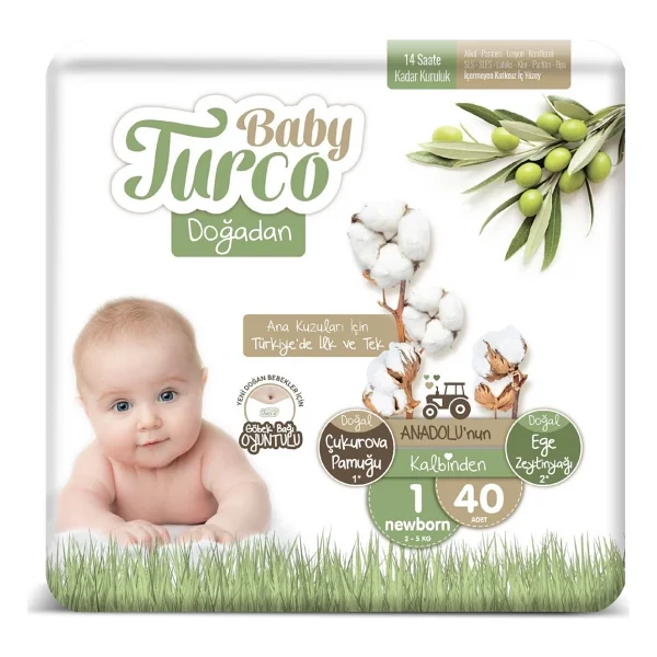 Baby Turco Doğadan 7 Numara Xx Large 16'lı Bebek Bezi - Görsel 8