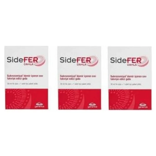 Sidefer 30 Ml Damla 3'lü - Görsel 2