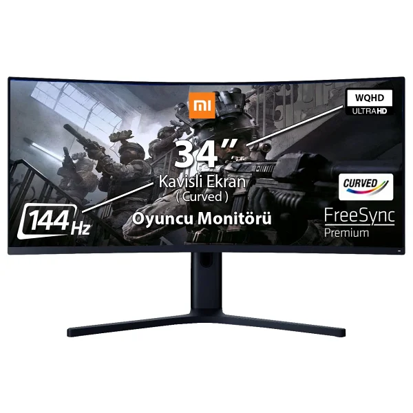 Xiaomi BHR4269GL 34" 4 ms WQHD Curved 144 Hz Oyuncu Monitörü