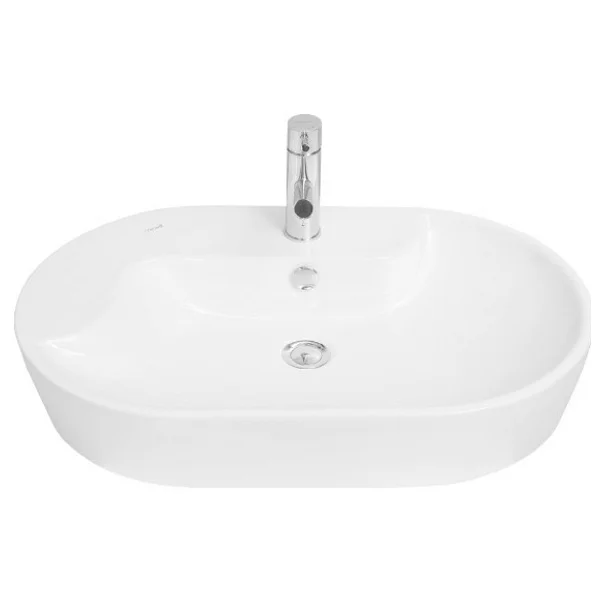 Creavit Tp172 45x70 Cm Beyaz Set Üstü Lavabo - Görsel 4