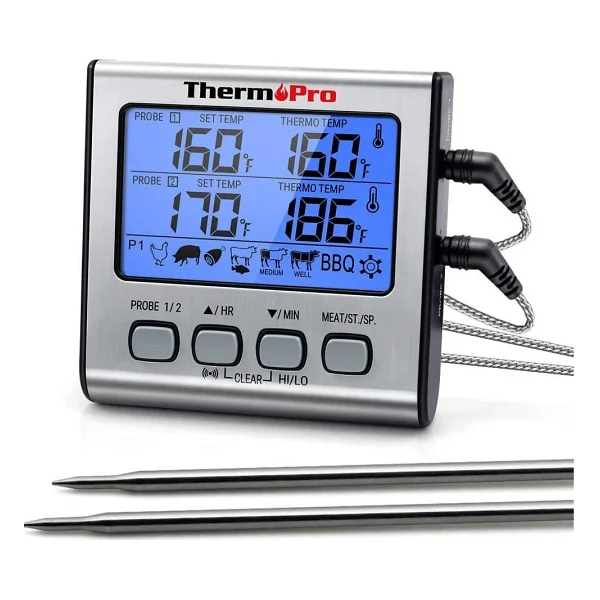 Thermopro Çift Problu Dijital Gıda Termometresi - Görsel 6