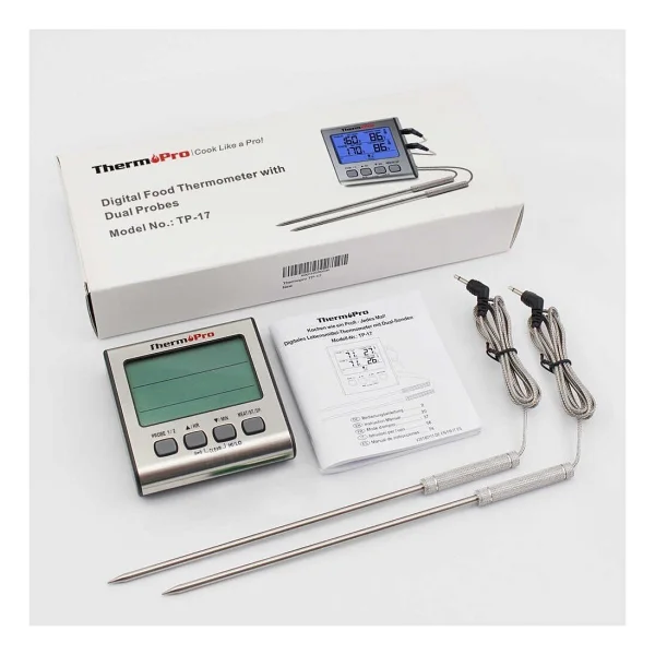 Thermopro Çift Problu Dijital Gıda Termometresi - Görsel 2