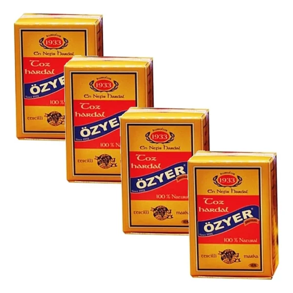 Özyer 60 Gr 4'lü Paket Hardal Tozu - Görsel 2