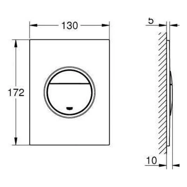 Grohe Nova Cosmopolitan S 37601 Kumanda Paneli - Görsel 3