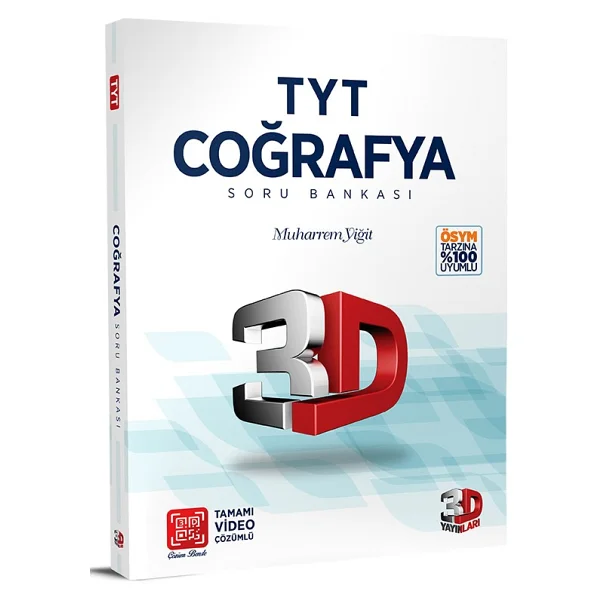 3d Yayınları Tyt Coğrafya Soru Bankası - Görsel 3