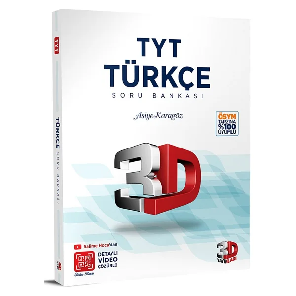 3d Yayınları Tyt Türkçe Soru Bankası - Görsel 4