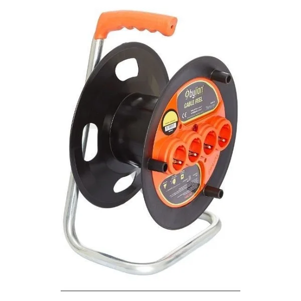 Bylion Pmk-50325-F 3x2.5 Mm 50 M 4'lü Makaralı Uzatma Kablosu - Görsel 4