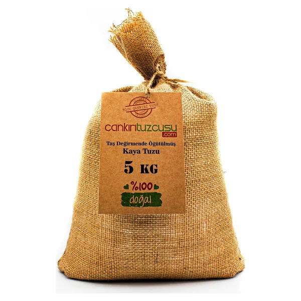 Öğütülmüş Kristal Kaya Tuzu 5 Kg - Görsel 3