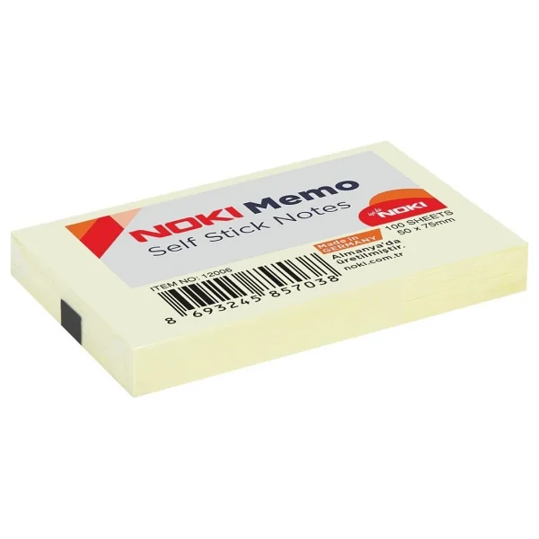 Noki Memo Self Stick Notes 80 Yaprak 50 X 75 Mm Yeşil - Görsel 6
