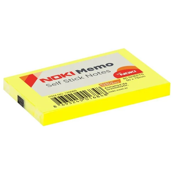 Noki Memo Self Stick Notes 80 Yaprak 50 X 75 Mm Yeşil - Görsel 2