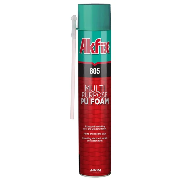 Akfix 805 750 Ml Pipetli Genel Amaçlı Poliüretan Köpük - Görsel 3