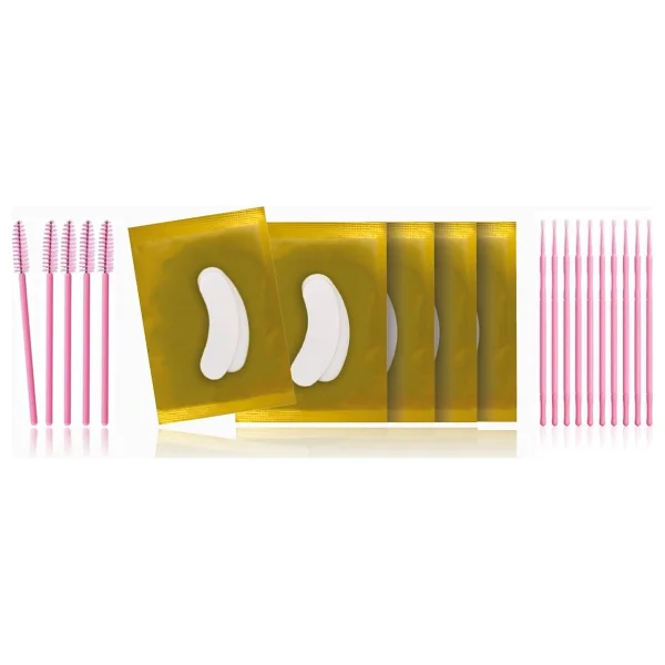 Iconsign Lash Lifting Uygulama Kiti - Gözaltı Ped'i - Maskara Fırça - Pamuklu Uygulama Cubuğu(Mikrobrush) - Görsel 4