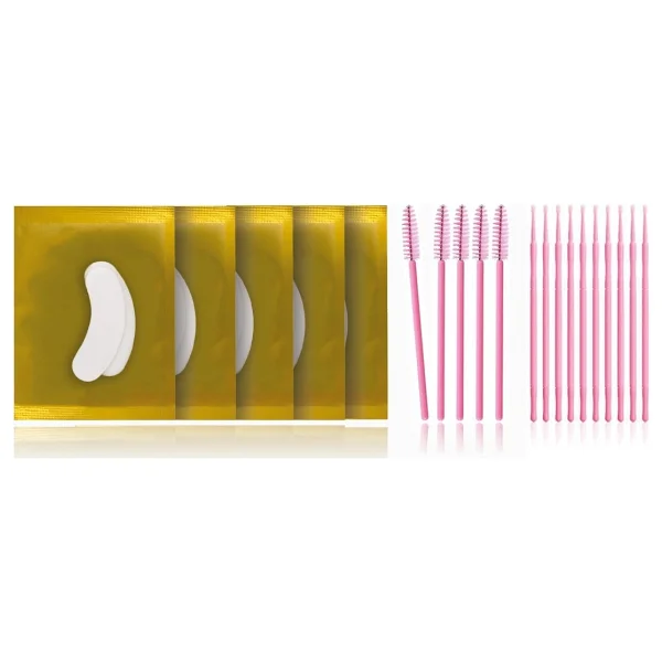 Iconsign Lash Lifting Uygulama Kiti - Gözaltı Ped'i - Maskara Fırça - Pamuklu Uygulama Cubuğu(Mikrobrush) - Görsel 2