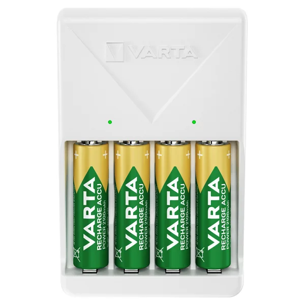 Varta Plug Şarj Cihazı +4 Adet 2100mah Aa Şarj Edilebilir Pil - Görsel 2