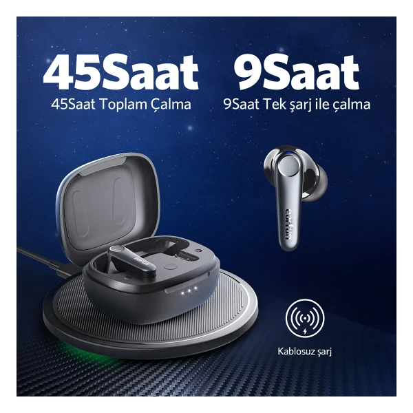 Earfun Air Pro 3 TWS ANC Kulak İçi Bluetooth Kulaklık - Görsel 7