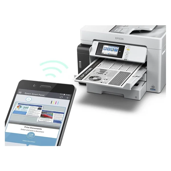 Epson Ecotank Pro M15180 Wi-Fi + Tarayıcı + Fotokopi Mono Çok Fonksiyonlu Tanklı Mürekkep Püskürtmeli Yazıcı - Görsel 8