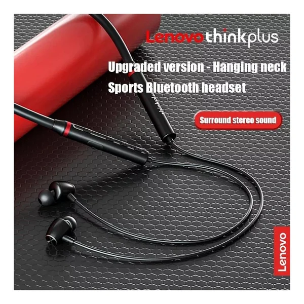 Lenovo HE05X II Neckband Kulak İçi Bluetooth Kulaklık - Görsel 2