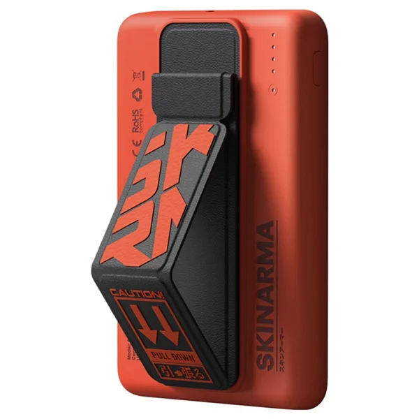 Skinarma Spunk Yeşil 5000 mAh Hızlı Şarj Magsafe Powerbank - Görsel 6