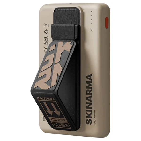 Skinarma Spunk Yeşil 5000 mAh Hızlı Şarj Magsafe Powerbank - Görsel 7