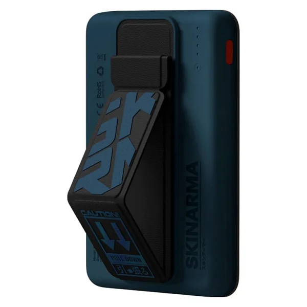 Skinarma Spunk Yeşil 5000 mAh Hızlı Şarj Magsafe Powerbank - Görsel 5