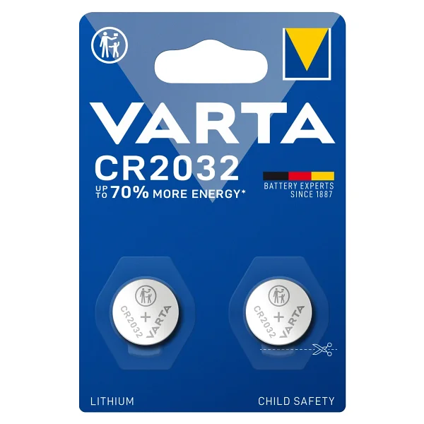 Varta Cr2032 3v 2'li Lityum Düğme Pil - Görsel 2