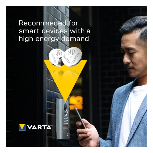 Varta Cr2032 3v 2'li Lityum Düğme Pil - Görsel 4