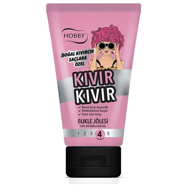 Hobby Kıvır Kıvır Bukle 150 Ml Saç Jölesi - Görsel 2
