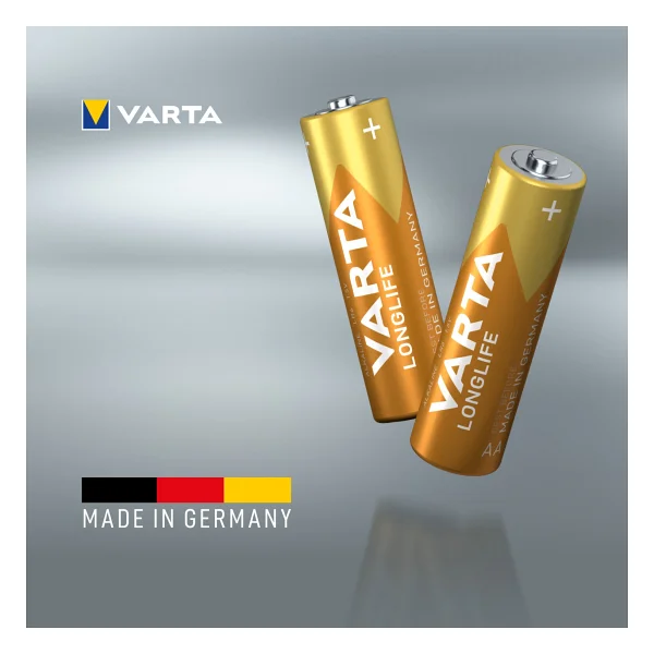 Varta Longlife 10'lu Alkalin Aa Kalem Pil - Görsel 10
