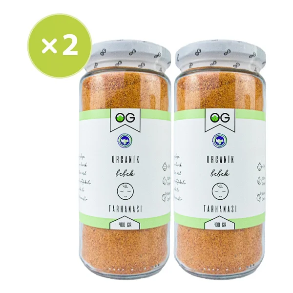 Og Natural 2'li Organik Bebek Tarhanası +6 Ay - Görsel 7