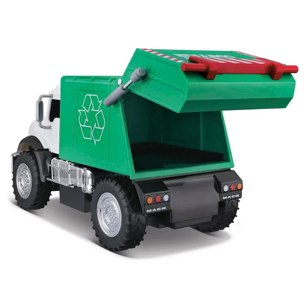Maisto Mack Granite Uzaktan Kumandalı Geri Dönüşüm Kamyonu - Görsel 4